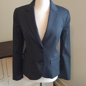 MNG striped blazer